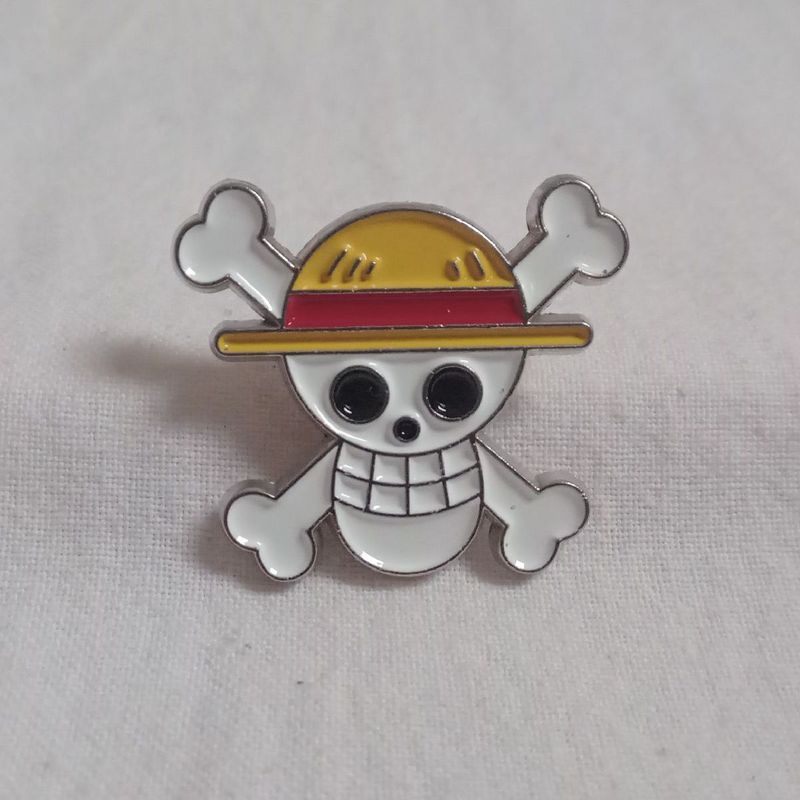 Pin Caveira One Piece | Liamlips Nunca Usado 103034685 | enjoei
