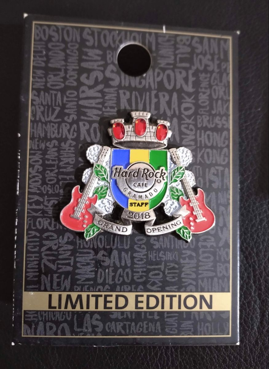 Pin Hard Rock Cafe Gramado Grand Opening *Staff* Limited Edition