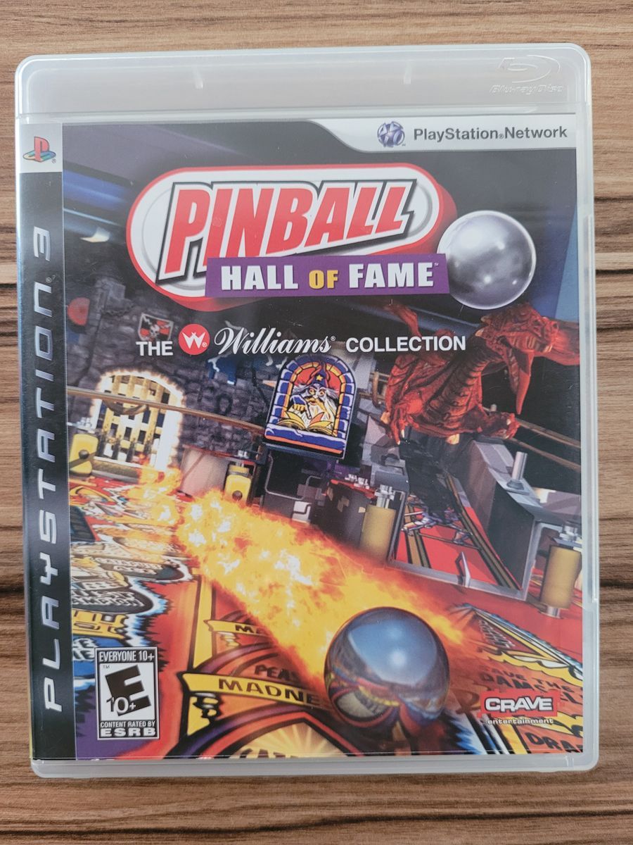 Pinball Hall Of Fame Williams Collection Ps3 (raro) Jogo de
