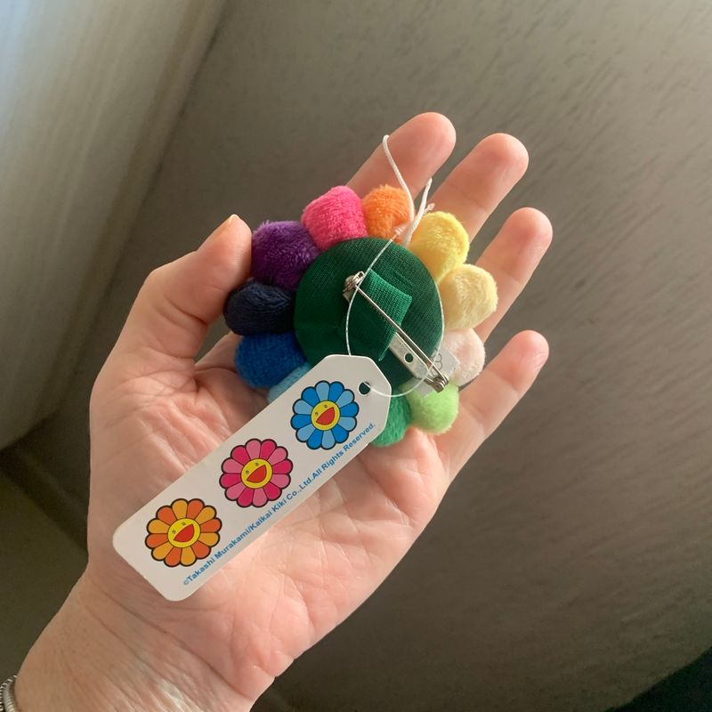 Pingente Broche Kaikai | Takashi Murakami Nunca Usado 128609815