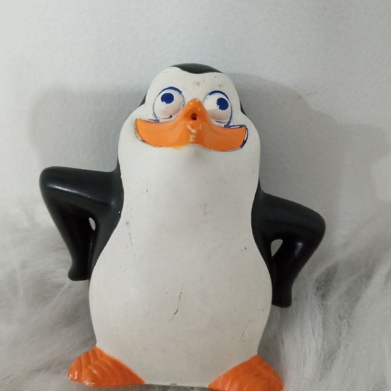 Recruta Dos Pinguins de Madagascar, Brinquedo Espirra Água da Boca, Brinquedo para Bebês Nunca Usado 75278761
