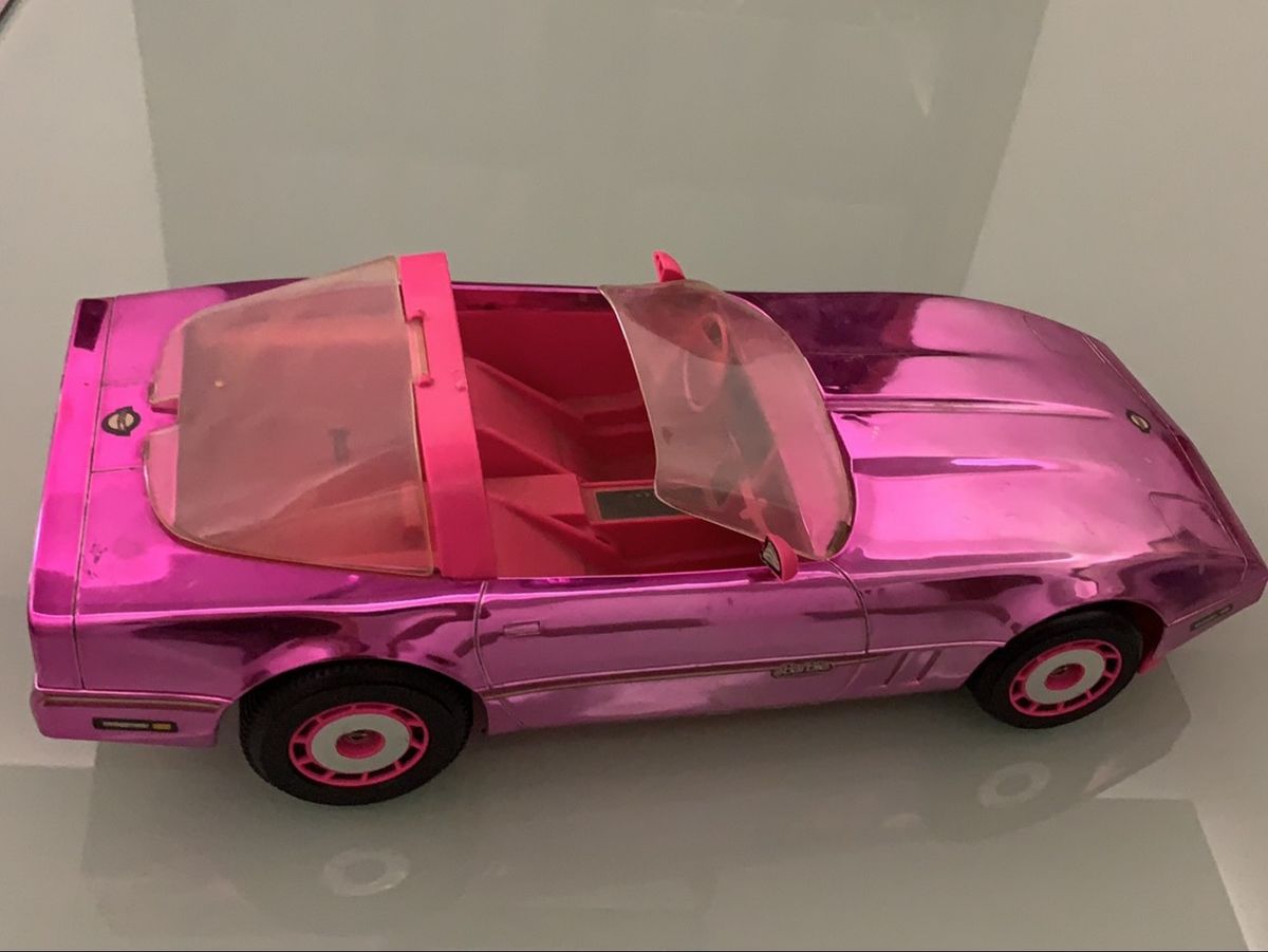 Pink Car da Barbie Vintage Brinquedo Mattel Usado 38598046 enjoei
