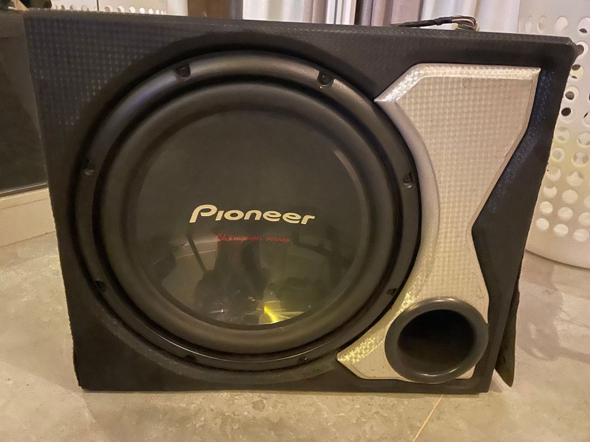 Pioneer Subwoofer Cara Preta Ts-w309 12 400w | Item de Música Pioneer ...