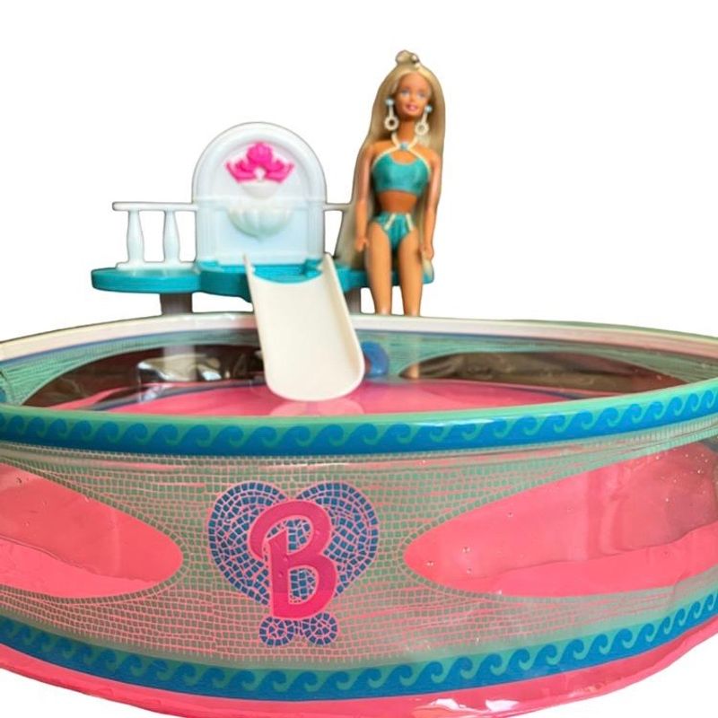 Como fazer piscina para Barbie - How to Make a Pool for Barbie