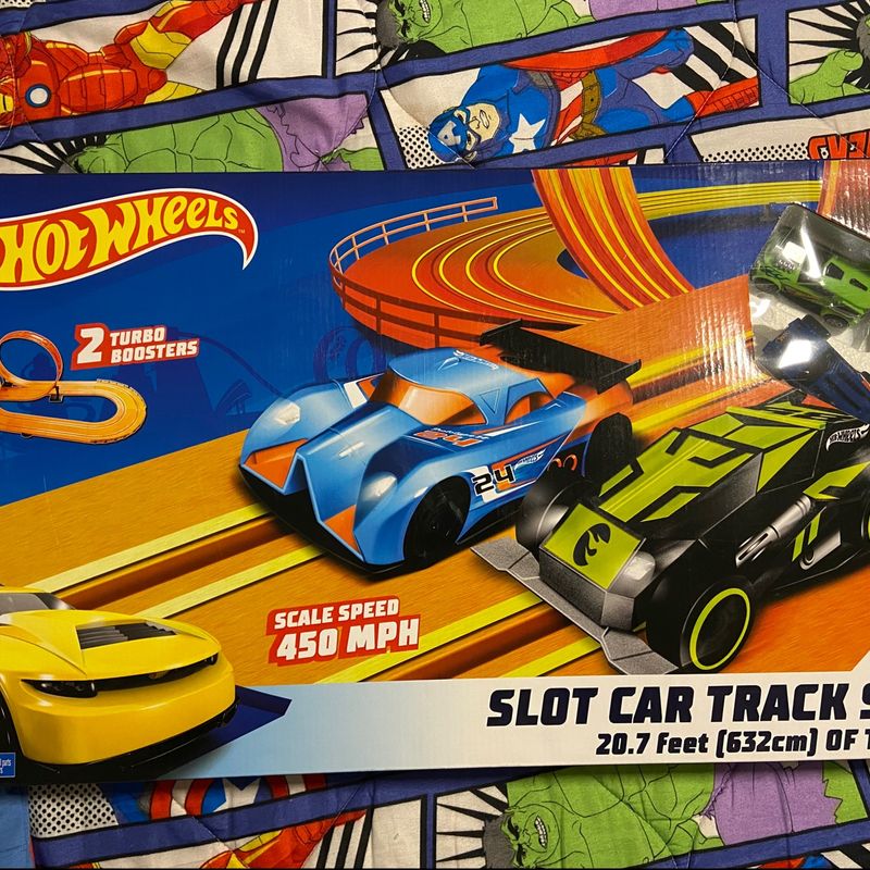 Pista Autorama Hot Wheels Slot Car Track Set 6,32m Original