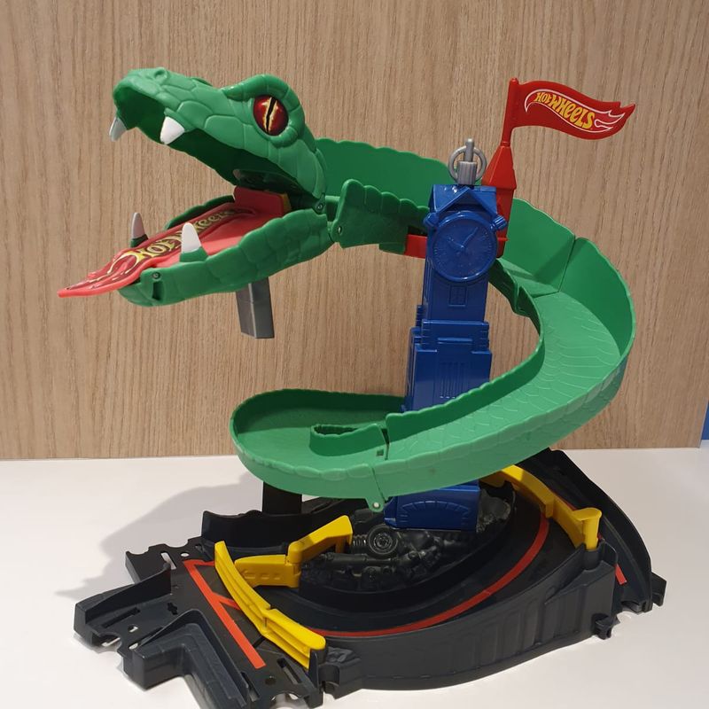 Ataque Pista Hot Wheels Cobra Crush Pista Hot Wheels Ataque De