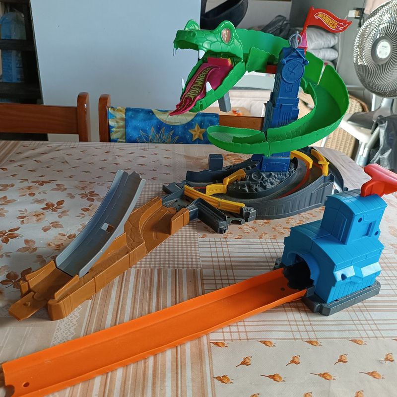Pista Hot Wheels Ataque da Serpente, Brinquedo para Bebês Mattel Usado  78138760