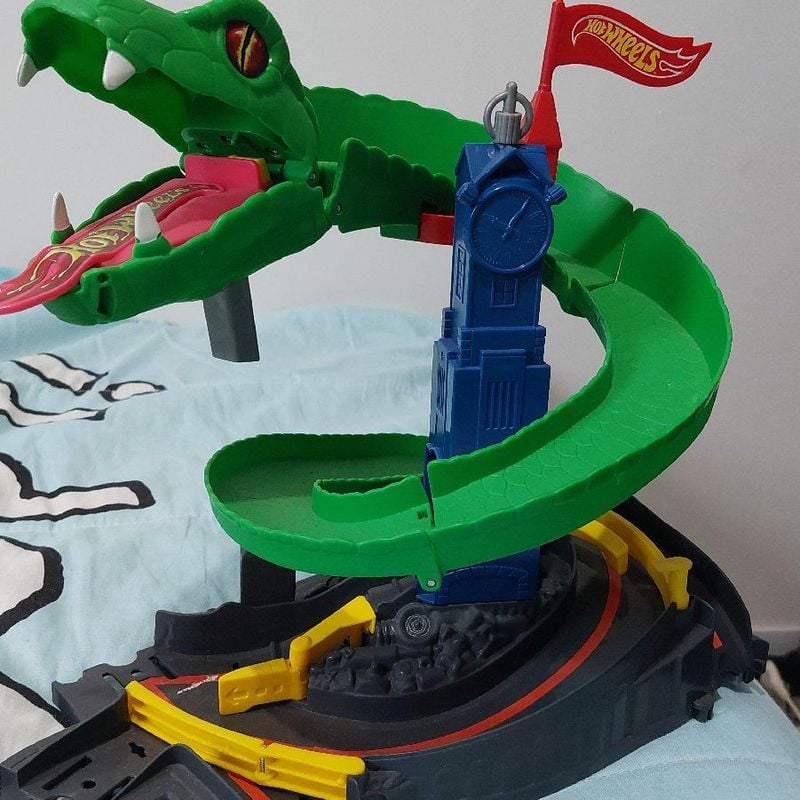 Pista Hot Wheels Ataque da Cobra Mattel Brinquedo Mattel