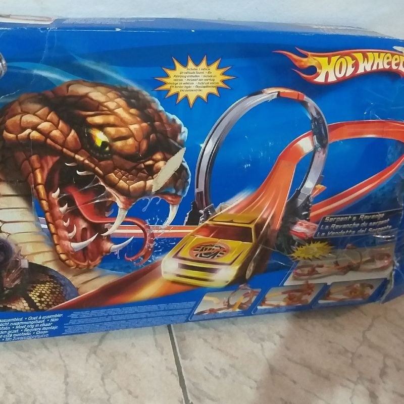 Pista Ataque de Cobra - Hot Wheels Mattel 