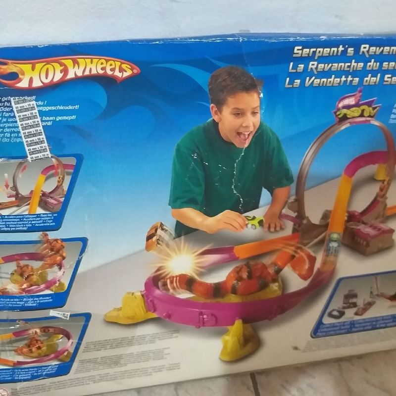 Pista Hot Wheels Ataque da Serpente