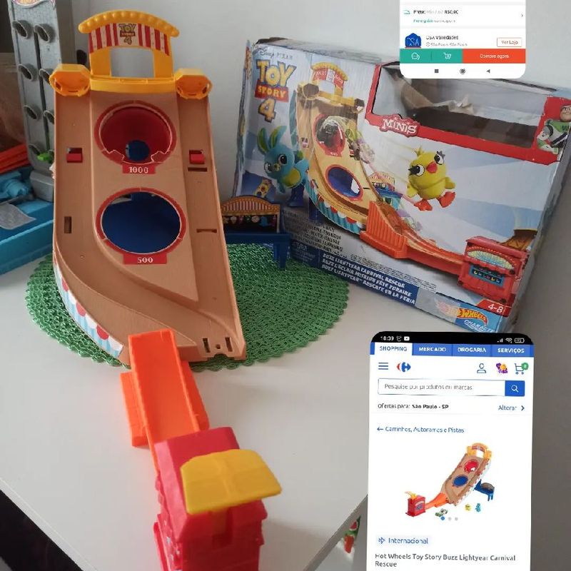 Pista Hot Wheels: Buzz Lightyear (toy Story 4) Disney Mattel Somente  Pista Brinquedo Hot Wheels Usado 96283909 enjoei