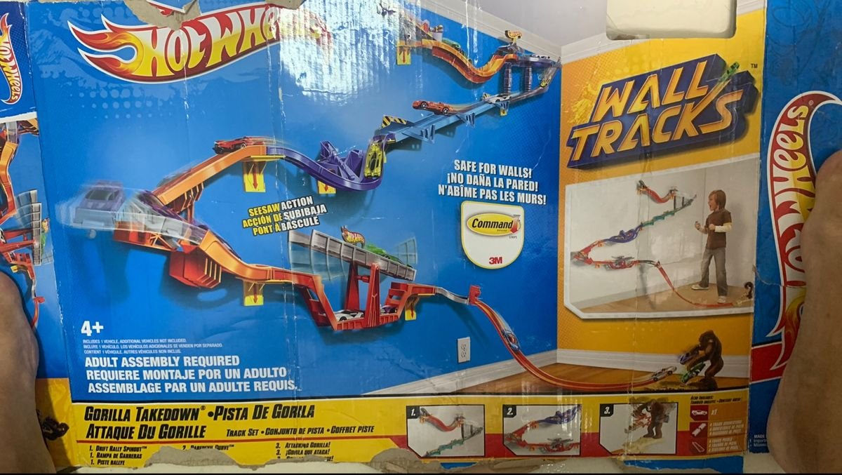 Pista Hot Wheels Wall Tracks, Brinquedo Mattel Usado 86634864