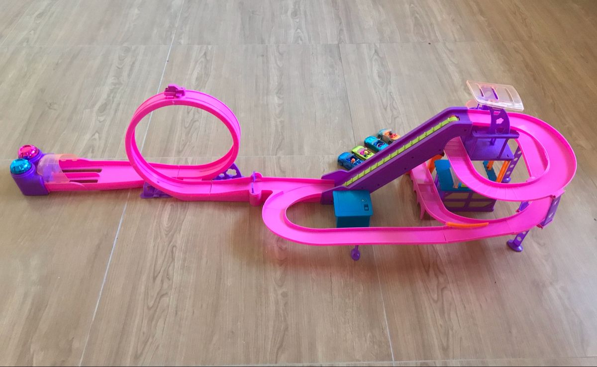 Pista Polly Pocket Wheels | Brinquedo para Bebês Polly Pocket Usado ...