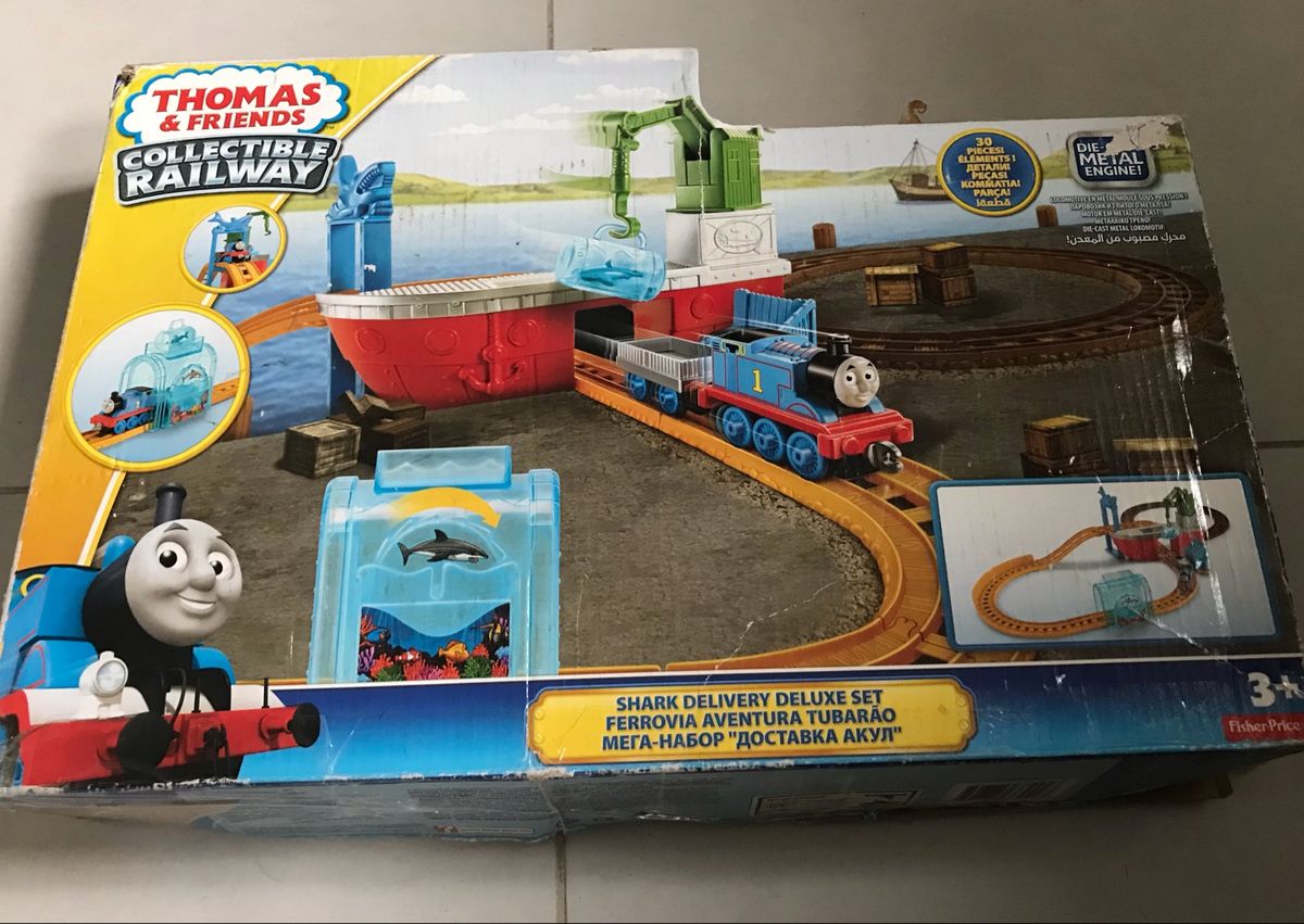 Pista Thomas e Seus Amigos Brinquedo para Bebês Fisher Price Usado enjoei