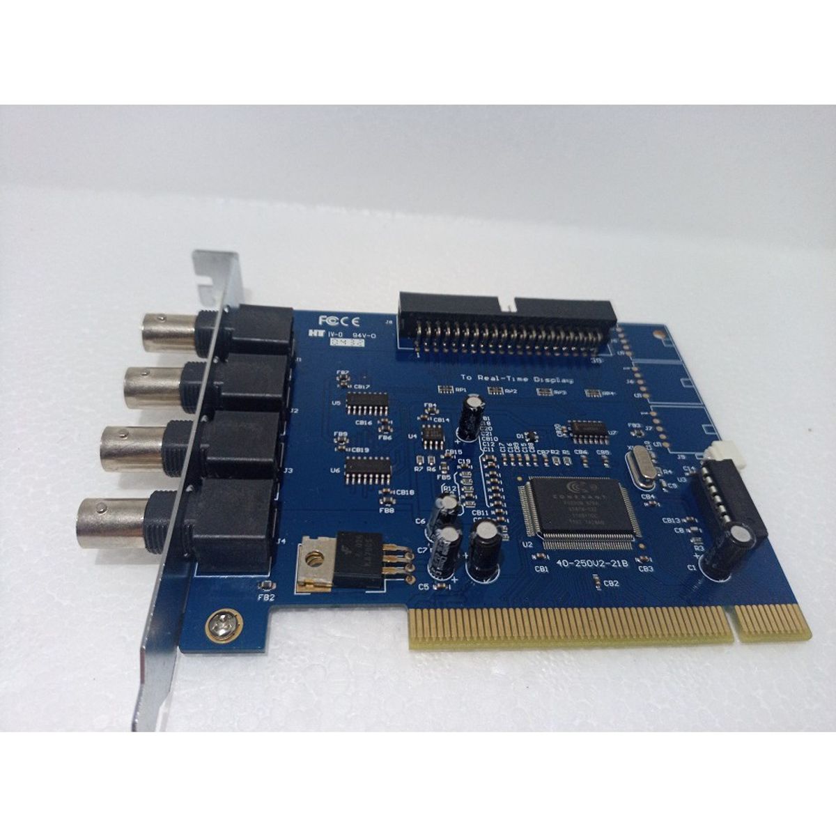 Placa de Captura de Video Pci Fcce Ht Iv-0 94v-0 para 4 Câmeras ...
