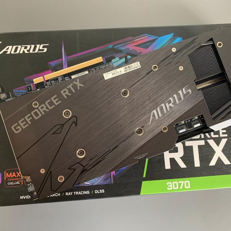 Placa de Vídeo Gigabyte Aorus Master Rtx 3070 8gb | Aorus, Nvidia