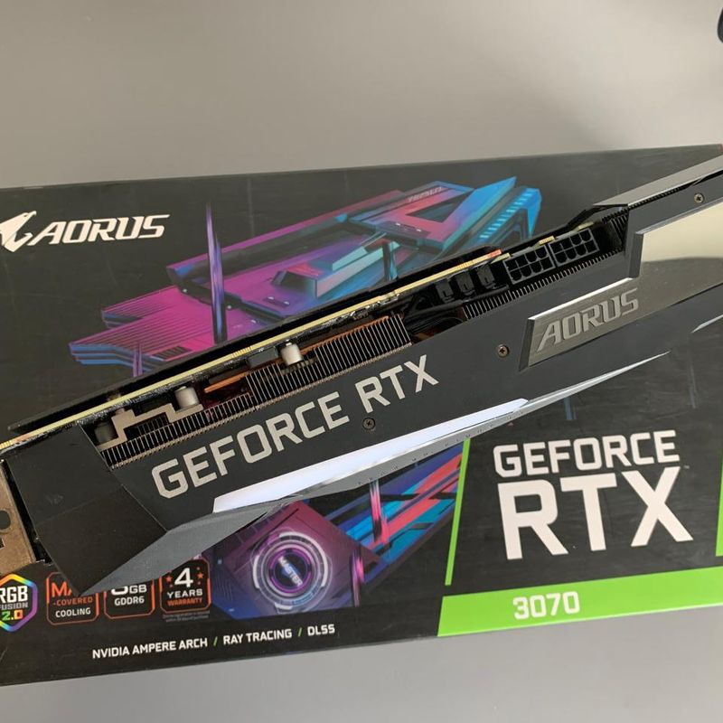 Placa de Vídeo Gigabyte Aorus Master Rtx 3070 8gb | Aorus, Nvidia