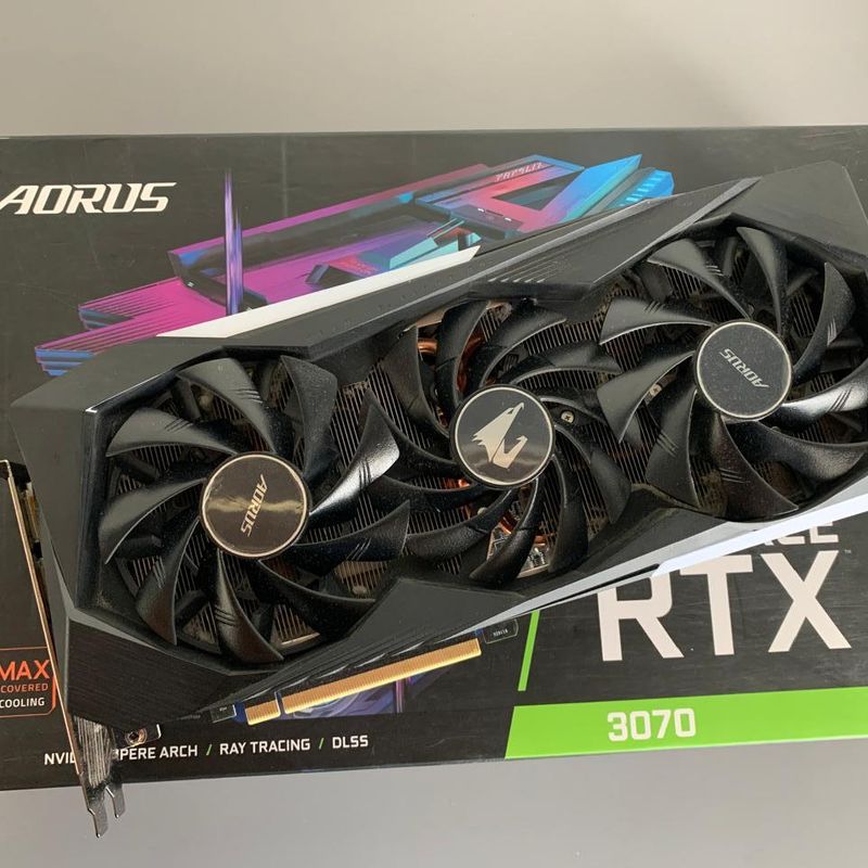 Placa de Vídeo Gigabyte Aorus Master Rtx 3070 8gb | Aorus, Nvidia