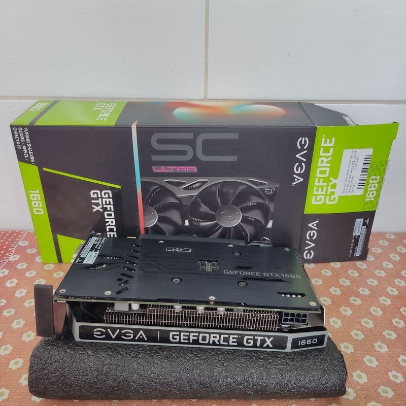 Placa de video evga gtx 1660 sc ultra gaming 6 best sale gb