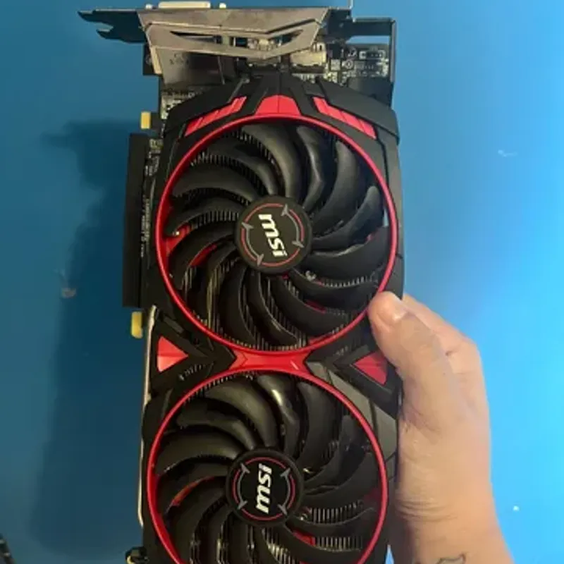 Placa de Video Rx580 Msi Armor Mk2 Amd Usado 101480119 enjoei
