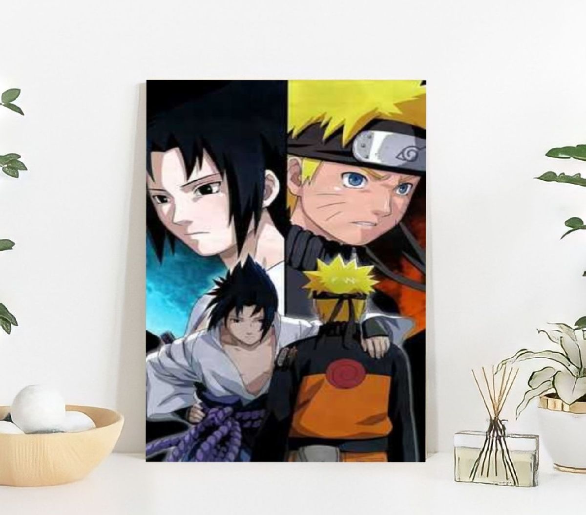 Papel De Parede Anime Naruto vs Sasuke