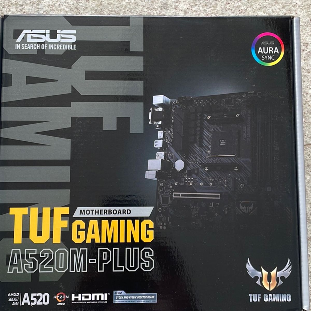 Placa M E Asus Amd Tuf Gaming A M Plus Socket Am Ryzen S Rie