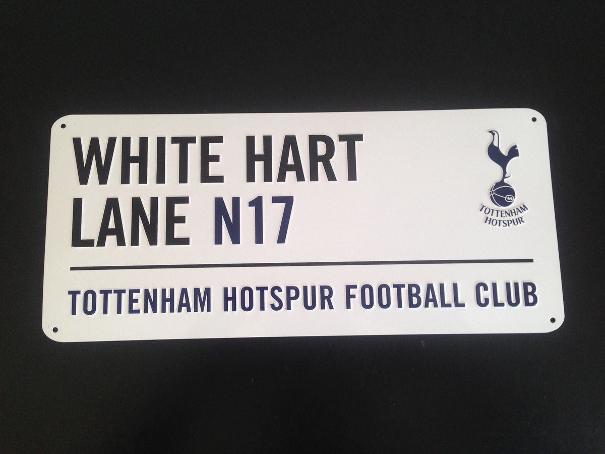 Placa Tottenham Football Club | Item de Decoração Tottenham Fc Usado ...
