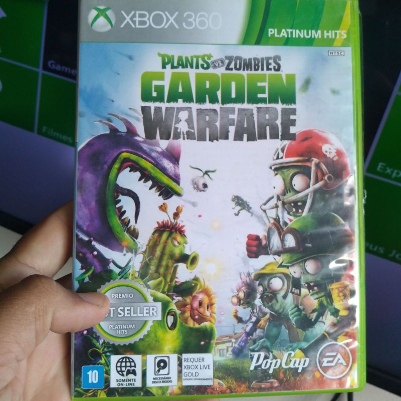 Planta vs zumbi jogo xbox 360