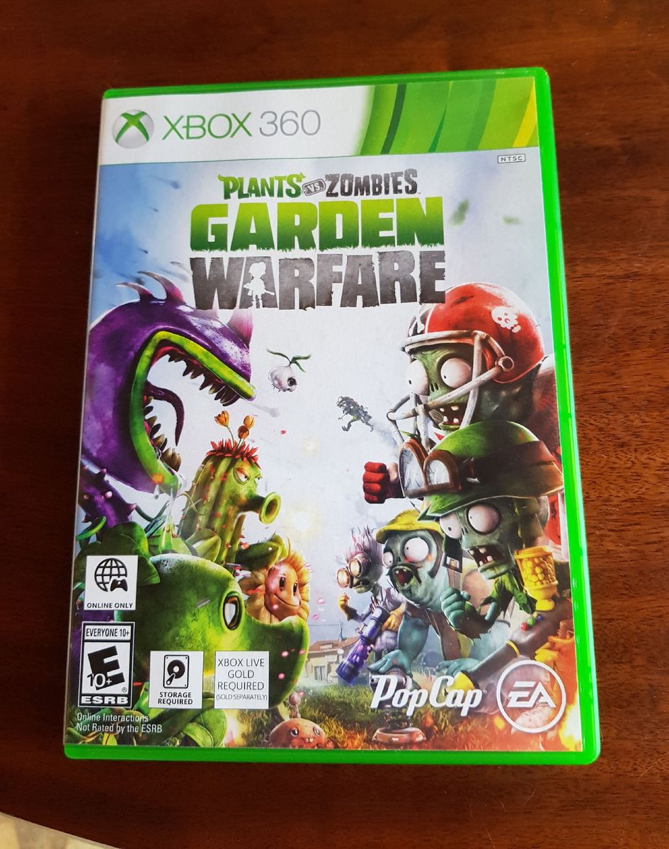 Plants Vs Zombie Garden Warfare Xbox 360 Original Jogo De Videogame