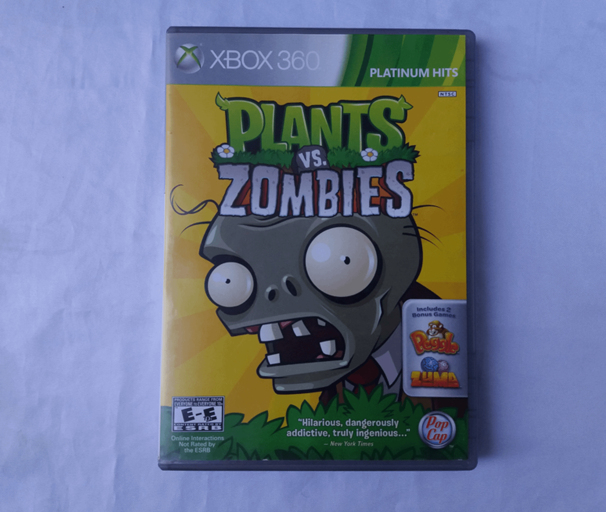 Plants Vs. Zombies Original Xbox 360 Físico | Jogo de Videogame Xbox ...