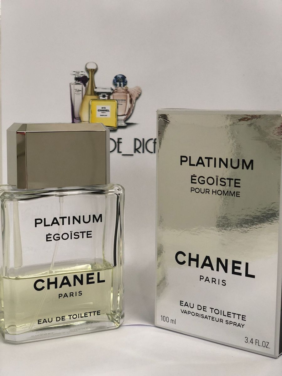 CHANEL Platinum Égoïste Pour Homme 50ml CHANEL PLATINUM EGOISTE: perfume masculino | CHANEL
