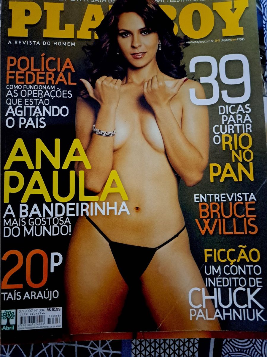 Playboy Ana Paula Oliveira | Playboy Usado 97303452 | enjoei