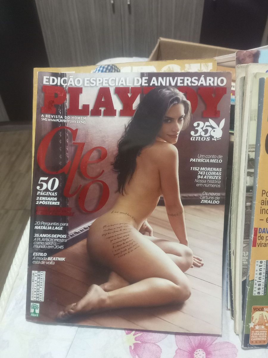 Playboy Cleo Pires | Editora Abril Usado 99909973 | enjoei