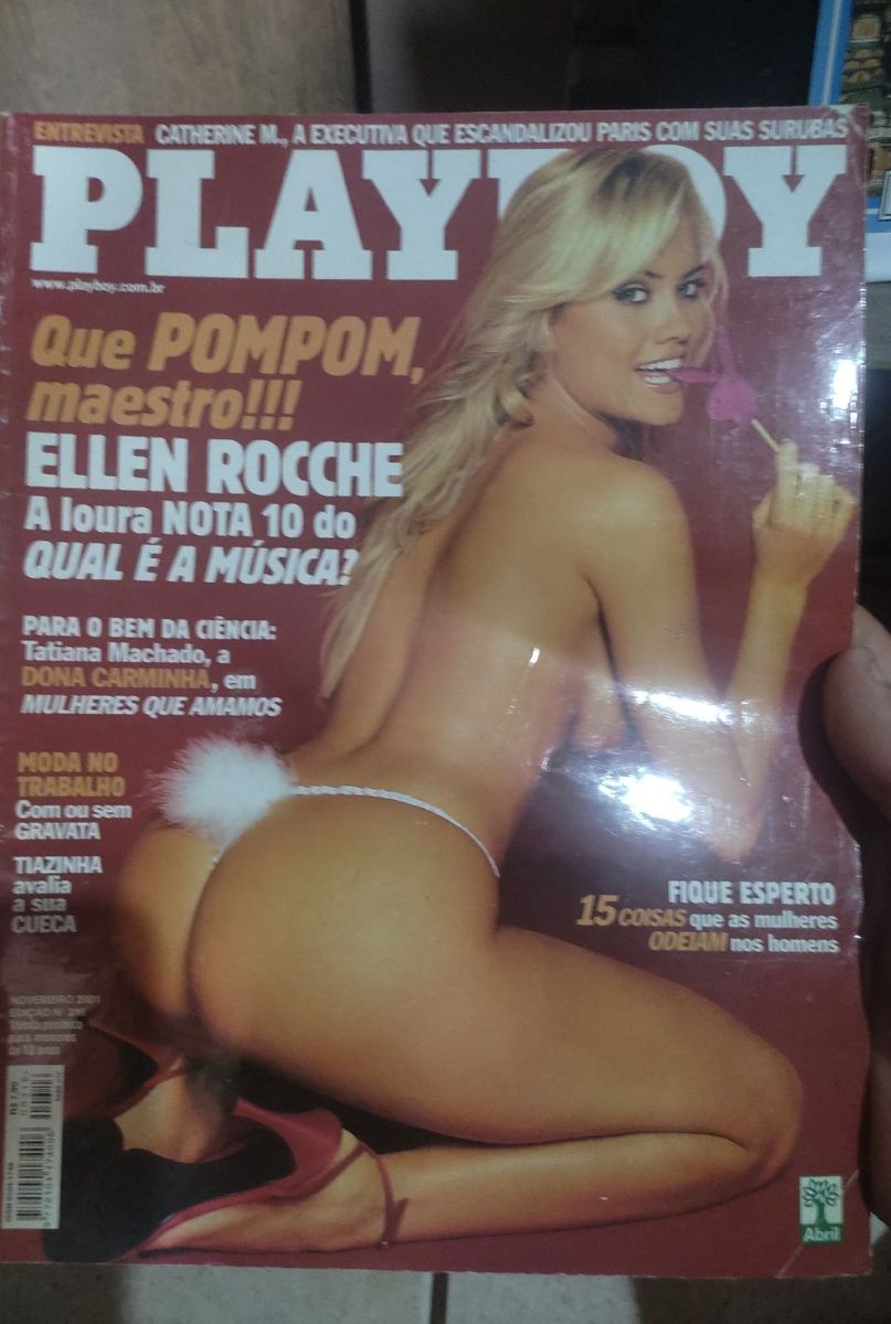 Playboy Edição Ellen Roche Ótimo Estado | Livro Abril Usado 96569640 |  enjoei