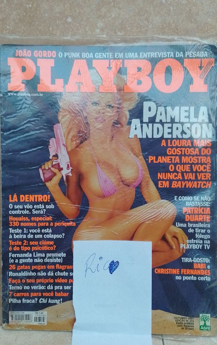 Playboy Pamela Anderson | Playboy Usado 89975495 | enjoei