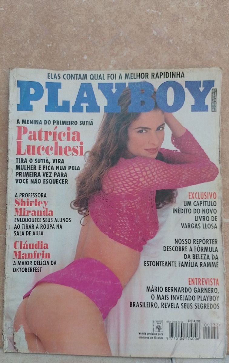 Playboy Patrícia Lucchesi | Playboy Usado 89947272 | enjoei