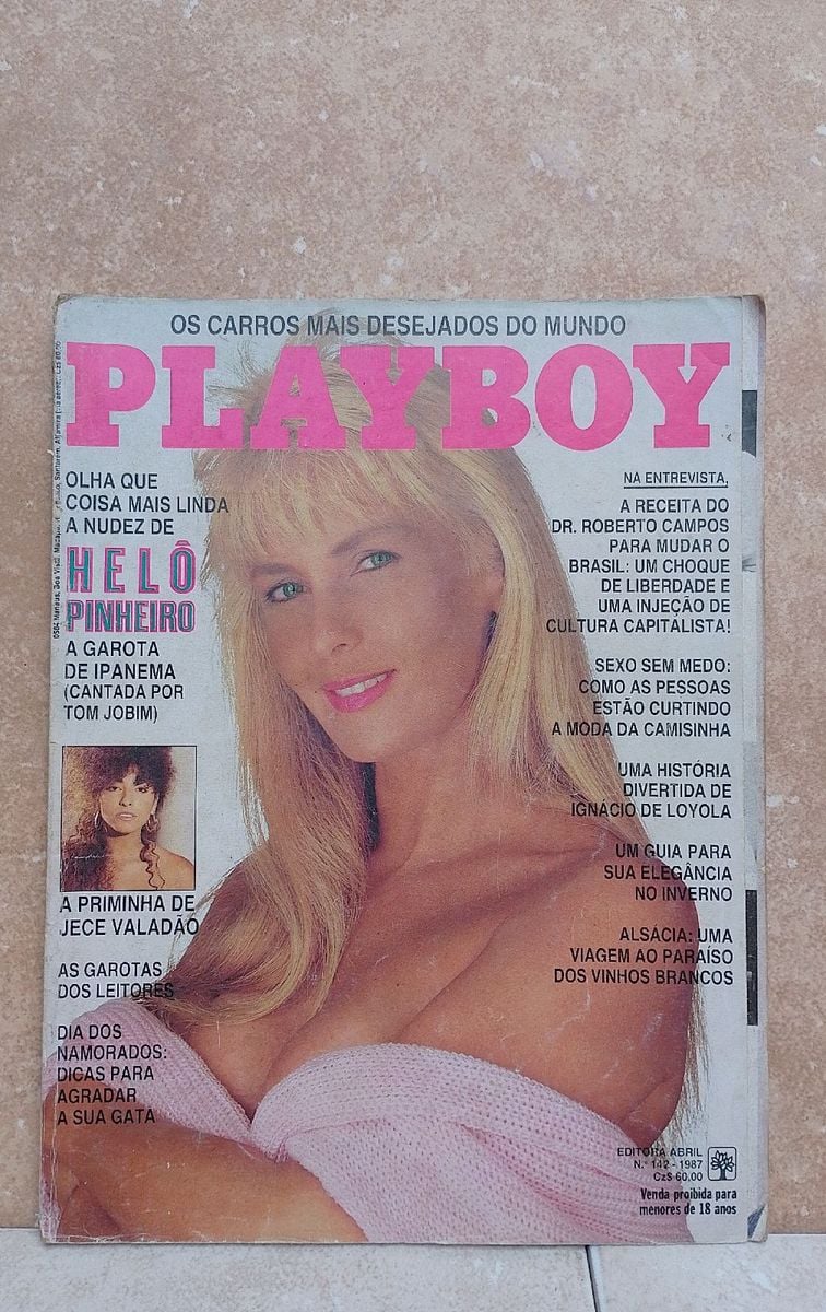 Playboy Premium Helô Pinheiro Garota de Ipanema | Produto Masculino Playboy  Usado 89988373 | enjoei