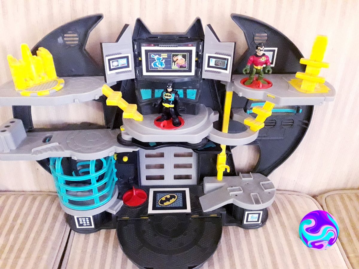 Playset Batcaverna - Casa do Batman | Brinquedo Imaginext Usado ...