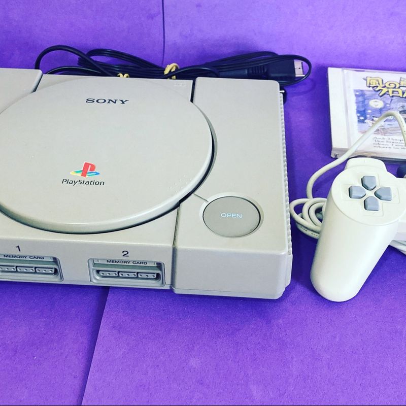 Console Playstation 1 - PS1 - FAT - Sony - Gameteczone a melhor