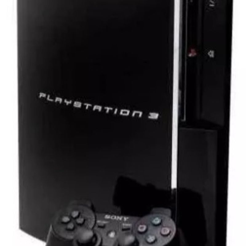 Playstation 3/ Ps3/ Fat 160gb - com 500 Jogos (Recondicionado