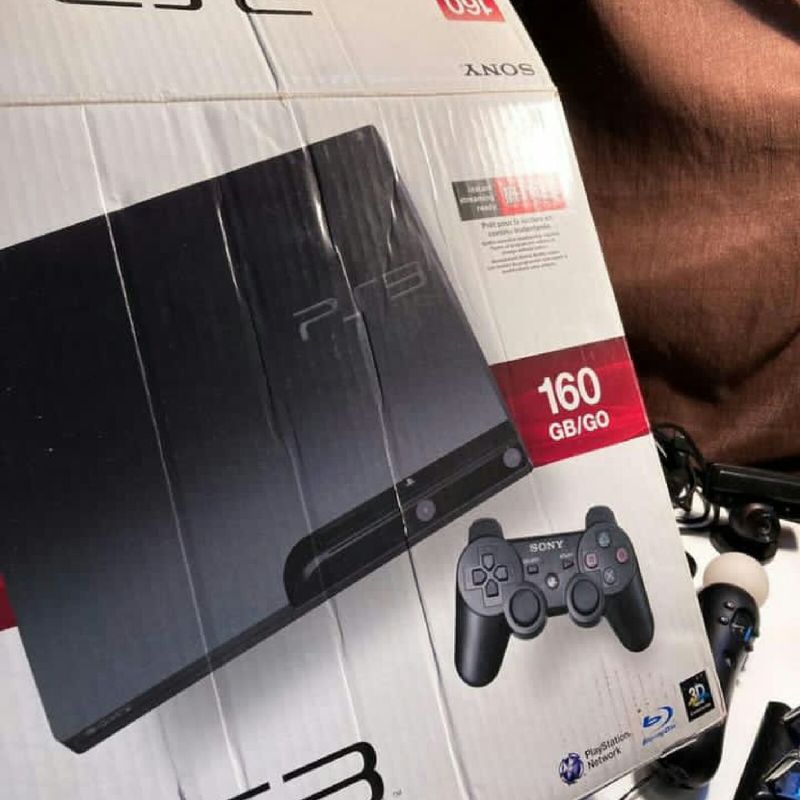 Playstation 3 - Slim - 160GB - Seminovo em Oferta!