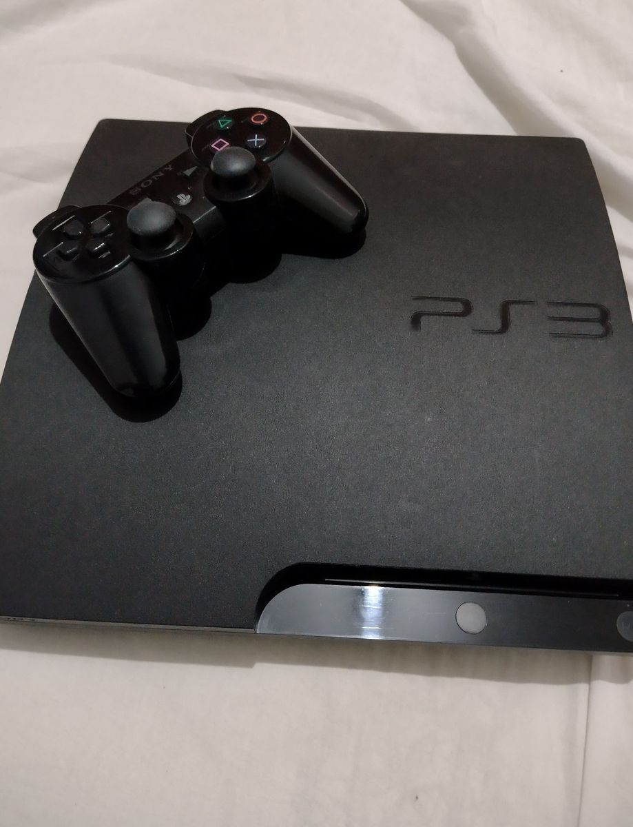 Playstation 3 Slim Console de Videogame Playstation Usado 68365616