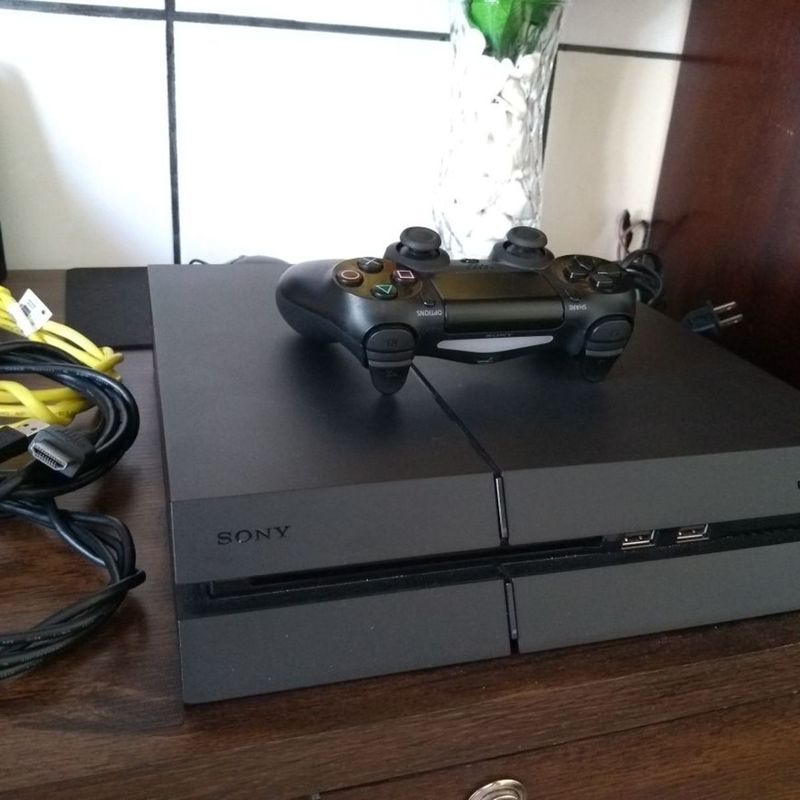 Playstation 4 Usado Sony Ps4 500gb Fat - Escorrega o Preço