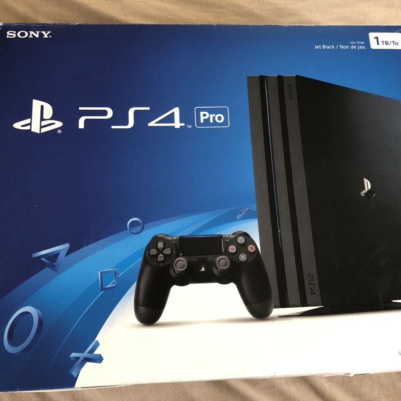 Ps4 Pro Branco 1tb + 2 Controles - Corre Que Ta Baratinho