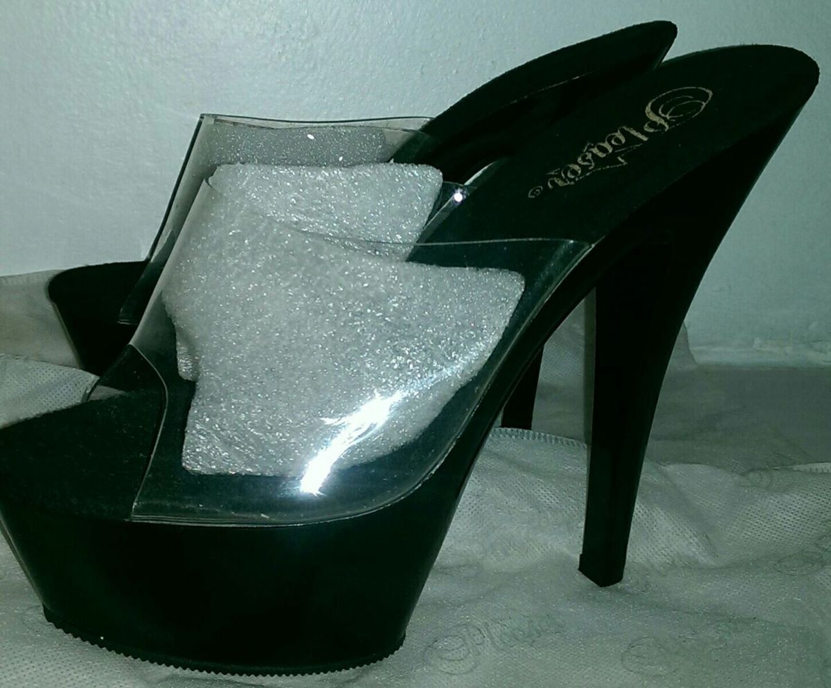 sandalia acrilico transparente crysalis