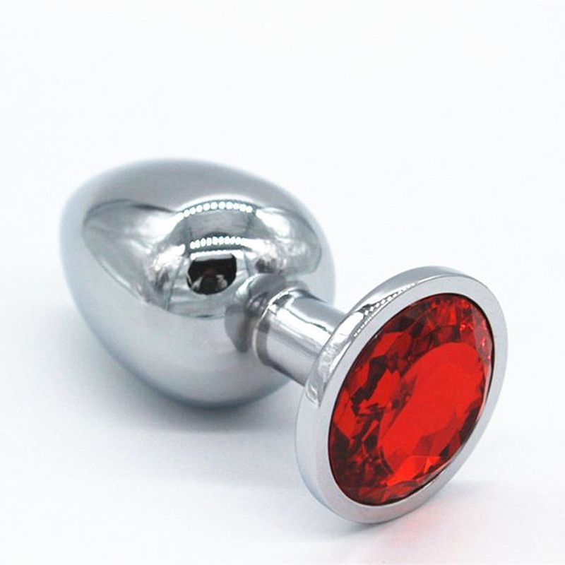 Plug Anal Tamanho G em Metal com Joia | Produto Feminino Sexy Toys Nunca  Usado 55278657 | enjoei