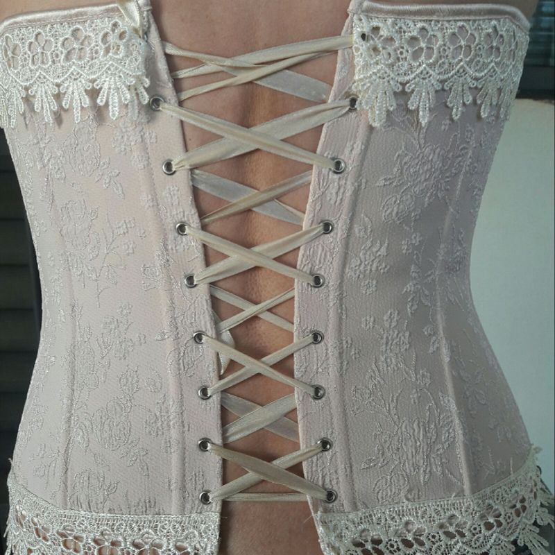 Corpete Corset Corselet Espartilho Overbust Modela Cintura