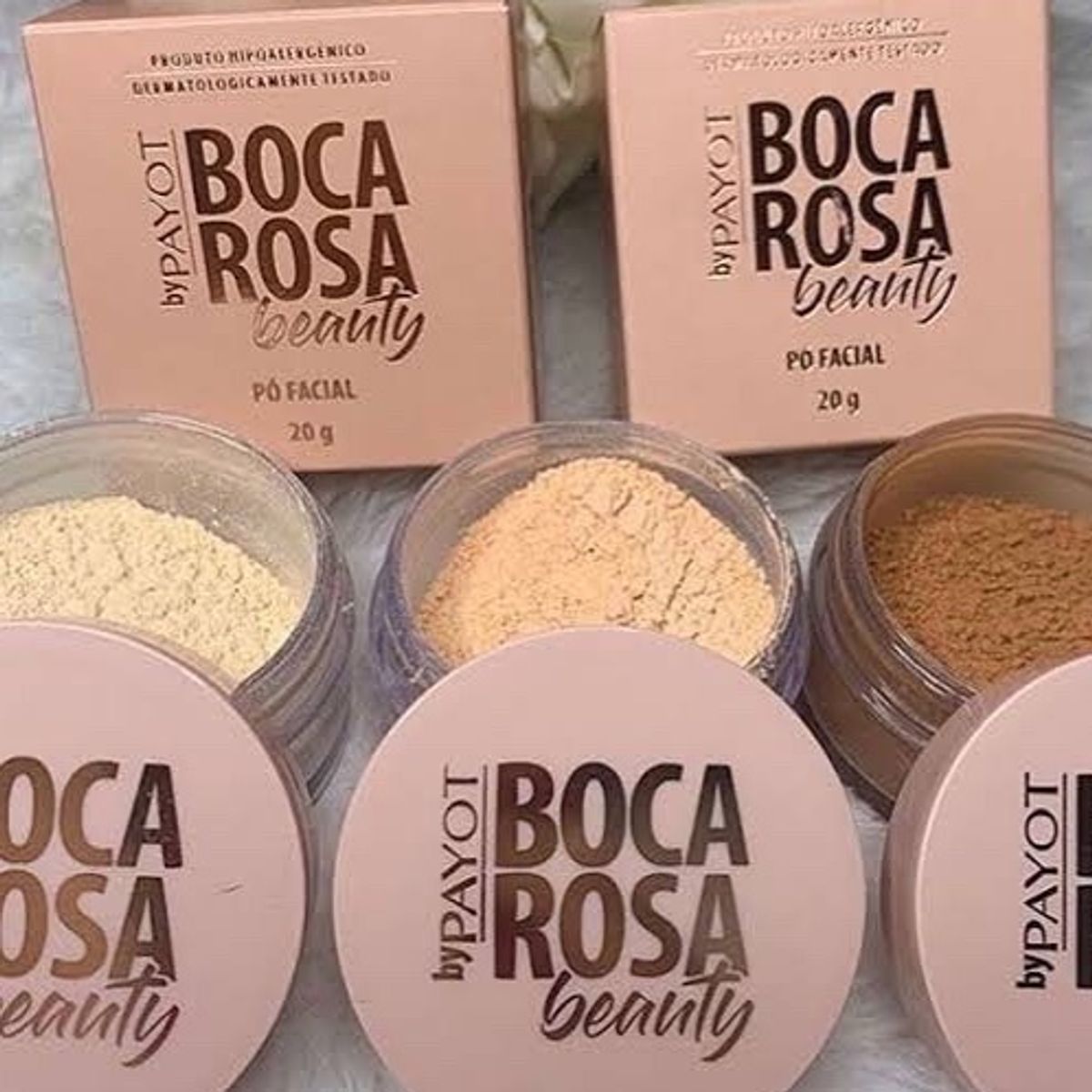Po Facial Boca Rosa | Maquiagem Feminina Boca Rosa Nunca Usado 75087027 ...