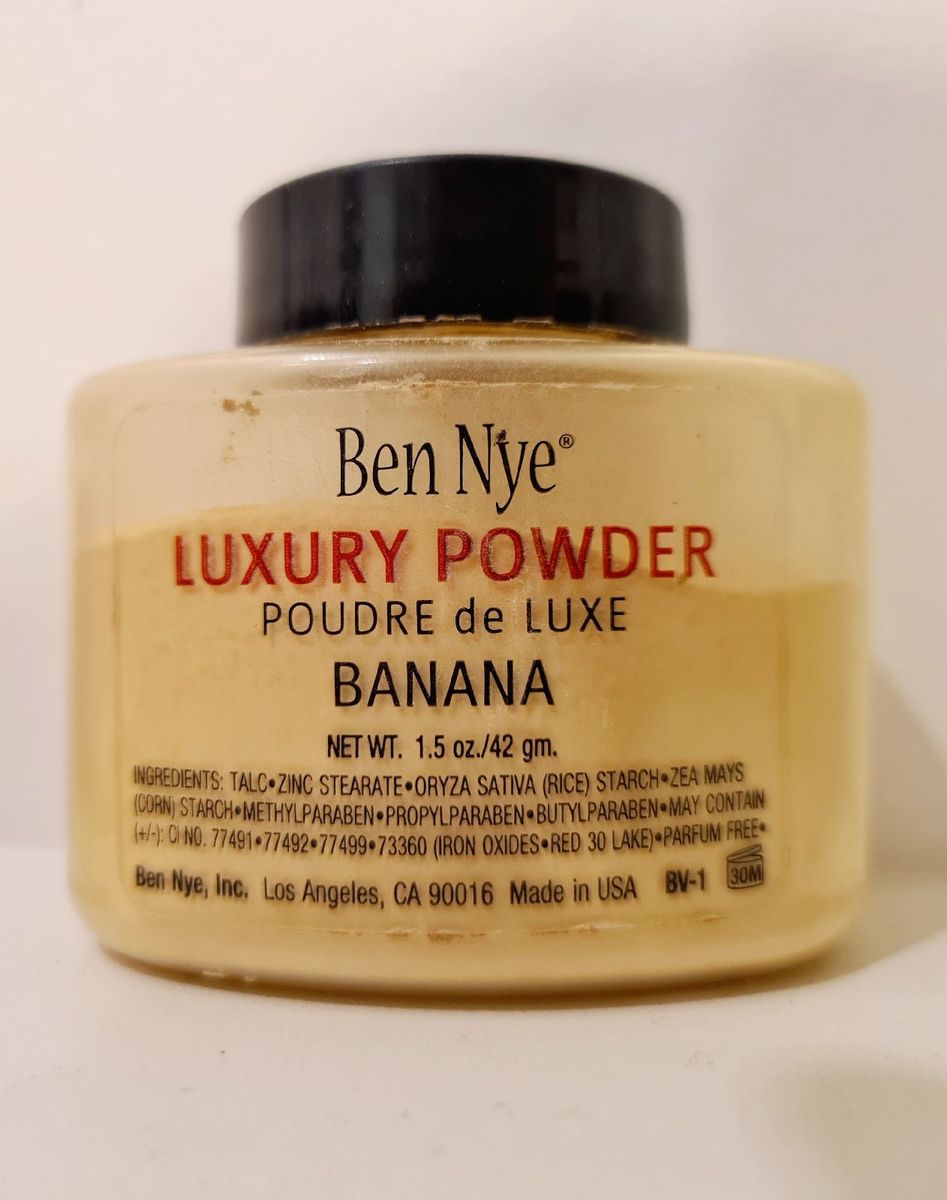 Pó Solto Banana Luxury Powder - Ben Nye | Maquiagem Feminina Ben Nye ...