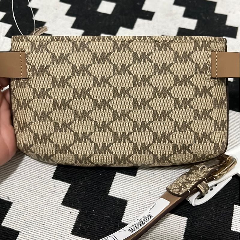 Michael Kors Brown Fanny Pack Michael Kors Chocolate Brown Logo